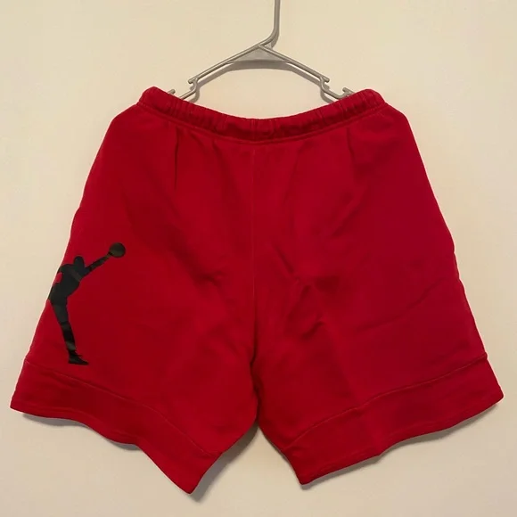 Red Jordan Streetwear Shorts - Picture 2 of 3